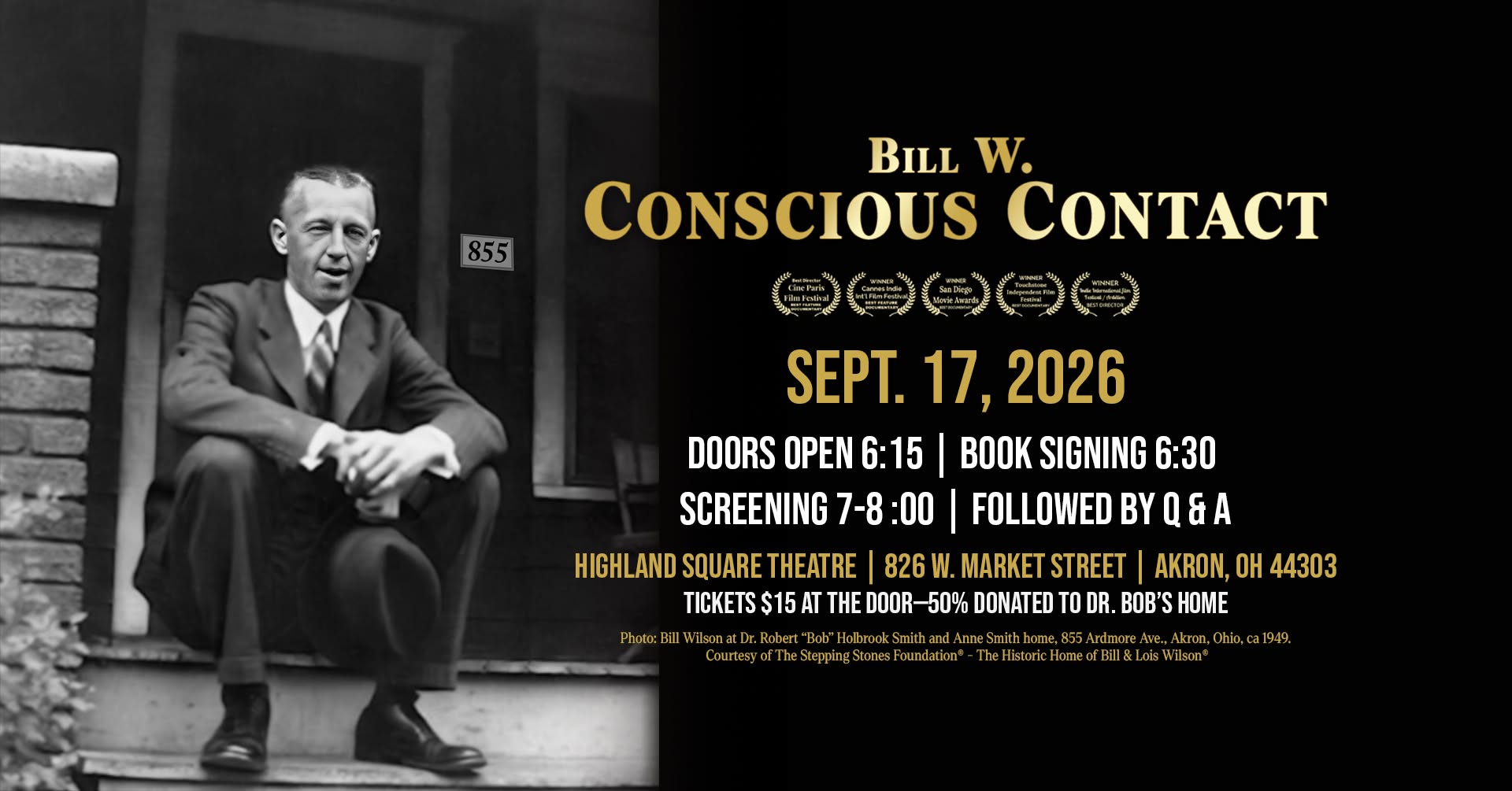 The Akron Screening of Bill W. Conscious Contact